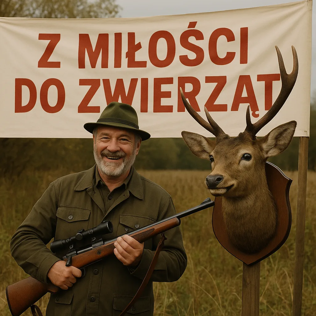 Myśliwi organizują cykl polowań pod tytułem „Z miłości do zwierząt”